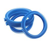 FUNOMOCYA 4 Pièces Kit Pneus PVC pour Nettoyeur Piscine Roues Avant et Arrière de Rechange pour Accessoires Machine de Nettoyage Installation Facile et Entretien Simplifié