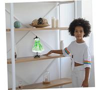 FUNOMOCYA 4 Pièces Mini Support de Mannequin pour Poupée Lot de Mixtes Socle Robuste Plastique pour Exposition de Vêtements et Accessoires Décorations pour Maison et Accessoires de Jeu