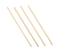 FUNOMOCYA 4 Pièces Miniature Wood Trim Strips for Dollhouse Building Supplies Authentic Natural Texture DIY Craft Accessories