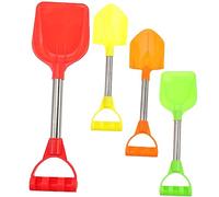 FUNOMOCYA 4 Pièces Pelle à Neige Portable pour Garçon Fille Moules à Neige Multi Formes Outil Sûr et Pratique pour Jeux Dhiver Plein Air et Couleur Aléatoire