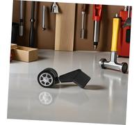 FUNOMOCYA 4 Pièces Roulettes pour chaise de bureau roulettes de chariot roues de chaise de meuble Plandre de bureau de de ordinateur roues de lanceur Noir
