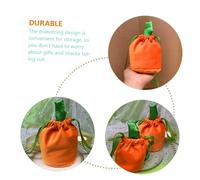 FUNOMOCYA 4 Pièces Sacs à surprises à la citrouille Halloween sacs de cotillons de faire de cotillons