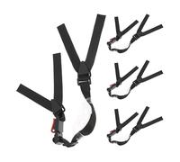 FUNOMOCYA 4 Pièces Sangles de Menton Réglables pour Casque de Sécurité Accessoires de Remplacement pour Casques de Chantier et Vtt Confort Maximisé pour Travail Industriel et Cyclisme