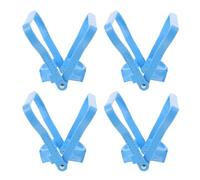 FUNOMOCYA 4 Pièces Support de Bouteille réservoir d'eau Portable Transporteur de Bouteilles Sky-Blue Réutilisable