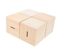 FUNOMOCYA 4 pièces Tirelires Bois à Peindre pour Garçon Fille Activité Manuelle DIY Coffres à Économies Multifonctions et Décorations Ludiques pour Filles et Garçons