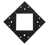 FUNOMOCYA 4 pièces Triangular Foosball Replacement Foot Pads Plastic Table Football Foot Mats Easy to Install Game Table Accessories