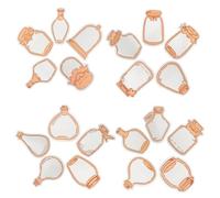FUNOMOCYA 40 Feuilles Marque Pages Fleurs Séchées Pressées de Matériaux Diy pour Créations Artisanales Marque Page Kawaii pour Embellissement Créatifs
