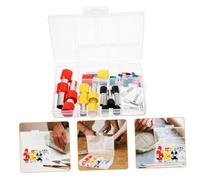 FUNOMOCYA 40 pièces Lot de Emporte Ronds Acier Inoxydable pour Argile et Pâte Polymère Mini Coupeurs Argile pour Modelage et Poterie Outils DIY Sûrs et