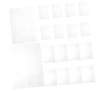 FUNOMOCYA 40 Pièces Protège-couvertures Transparentes Imperméables pour Manuels et Cahiers Housses Plastique Résistantes Déchirure pour École Bureau Maison