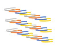FUNOMOCYA 40 Pièces Tweezers for Plastic Fine Motor Skills Exploration Teaching Tongs for Outdoor Insect Catching Craft Toys Preschool Learning Kit