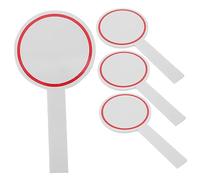 FUNOMOCYA 4pièces Tableau De Vote Effaçable Tableau De Score Portable Mousse Pour Enchères Écriture Et Nettoyage Faciles Ardoise Blanche Simple Et Pratique
