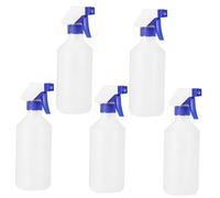 FUNOMOCYA 5 pièces Flacons Pulvérisateurs Vides Vaporisateur Eau Rechargeable Pulvérisateur Portable pour Nettoyage Cuisine et Arrosage Plantes Design Détachable