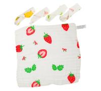 FUNOMOCYA 5 pièces Lingettes Coton Ultra Serviette Lavable Multi Usage pour Né Absorbantes et Respirantes Accessoires Hygiéniques pour Bain et Visage