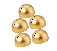 FUNOMOCYA 5 Pièces Lot de Supports de Numéro de Table Doré Porte-cartes Compact et Réutilisable pour Mariage Anniversaire Réception Décorations de Fête et Menus