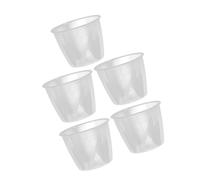 FUNOMOCYA 5 pièces Tasse à Mesurer Riz Transparente Récipient Plastique Précis avec Graduation Doseur Cuisine Polyvalent pour Cuiseur à Riz Farine et Préparation Soupe Réutilisable