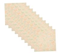 FUNOMOCYA 50 Feuilles Papier Graisse pour Alimentaire Tapis de pour Burgers et Pâtisseries pour Cuisine Fêtes