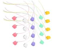 FUNOMOCYA 50 Pièces Boîtes à Dents de Lait Garçon Fille avec Cordon Boîte Organisateur Plastique pour Dents Perdues Coffret Souvenir Garçon Fille Rangement Portable et pour Filles et