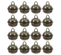 FUNOMOCYA 50 Pièces Clochettes Bronze Rétro pour Bricolage Décorations Vintage Carillons Éoliens Pendentifs Artisanaux Ornements Sapin Noël Colliers Animaux Entraînement Chiots