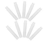 FUNOMOCYA 50 Pièces Porte-craie Transparent Plastique Réutilisable Antidérapant pour École Bureau et Activités Artistiques Adapté Aux Garçon Fille et Enseignants