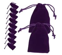 FUNOMOCYA 50 Pièces Rangement Bijoux Simple Face Pochettes Cadeau pour Bijoux de Monnaie et Petites Entreprises