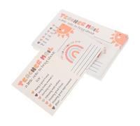 FUNOMOCYA 50 Pièces Teacher Mail Cards Rainbow Boho Classroom Reward Notes For Positive Behavior Incentive To Parents Preschool Kindergarten Elementary