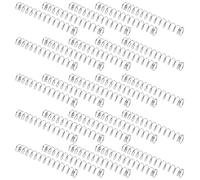 FUNOMOCYA 50 Ressorts de Stylo à Bille en Acier Inoxydable 04 X 4 X 30 MM Mini Ressorts de Compression Compatibles Recharges Standard Accessoires de Réparation pour Bureau et École