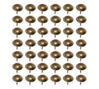FUNOMOCYA 500 Pièces Clous de Tapisserie Vintage pour Meubles Clous Décoratifs Métal Grand Chapeau pour Portes Canapés et Décoration Intérieure Résistants et Élégants Bronze