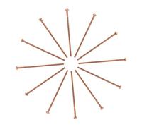 FUNOMOCYA 500 Pièces Goupilles de Soudure pour Réparation Carrosserie Tiges Métalliques Robustes pour Tirage de Panneaux Outil de Retrait pour Ateliers et Réparations Auto