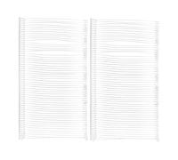 FUNOMOCYA 5000pièces Attaches De Tag pour Vêtements Agrafes Plastique pour Étiquettes De Prix Fixations Robustes Et Pratiques pour Étiquettes De Vêtements Barbes PP