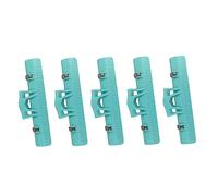 FUNOMOCYA 5pcs Pince de Fixation de Page pour Partitions Musicales en Abs, Accessoire Pratique pour Piano, Fixation Fiable pour Pratique à Domicile Sortie Musicale