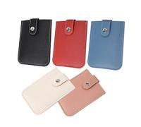 FUNOMOCYA 5pièces Organiseur De Cartes Coulissant avec Pochettes De Rangement Porte-Cartes Discret pour Cartes à Tirer Et Identité