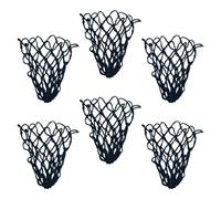 FUNOMOCYA 6 Pièces Filets de Poche Billard Coton Résistants pour Table de Billard Snooker Pool Sacs de Rangement Durables pour Billes Accessoires Pratiques pour Billiard Adulte et Lieux de