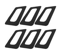 FUNOMOCYA 6 Pièces Surfboard Rudder Patch Kit PVC Tail Fin Slot Repair for Sup Paddleboard Stability Replacement Parts for Water Sports