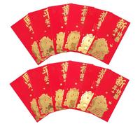 FUNOMOCYA 60 Pièces Chinese Envelopes For Lunar Year Year Of The Horse Spacious Traditional Hongbao Money Packets For Weddings And Family Events With Creative Lucky Designs