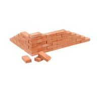 FUNOMOCYA 60 Pièces Mini Brick Models Scale Simulated Bricks for DIY Table Construction and Dollhouse Landscaping Realistic Micro Landscape Building Set