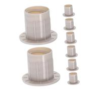 FUNOMOCYA 8 Pièces Bouchons Cache-vis pour Toboggan Garçon Fille Cache Vis Plastique Antidérapant Capuchons de Fixation pour Équipement de Jeu Intérieur Accessoires de Remplacement