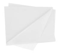 FUNOMOCYA 80 Pièces Papier D'emballage Blanc 50x35cm en Papier Lisse, Résistant aux Déchirures et Écriture Possible, pour Boîtes Présents et Bouquets Lors de Fêtes et Réalisations