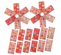 FUNOMOCYA 90 Pièces Lucky Money Pockets Envelopes Year Of The Horse Festival Envelopes For Spring Festival Weddings Birthdays Lucky Money Bag With Creative Blessings