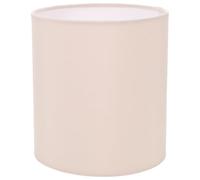 FUNOMOCYA Abat Jour Cylindre en Tissu Beige pour Lampe sur Pied, Design Léger Effet D'éclairage Doux, pour Salon et Chambre Moderne