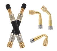 FUNOMOCYA Adaptateur pour Pneu de Vélo en Métal Solide Rallonge de Valve Étanche Connecteur pour Pompe à Air Kit 1 Pièce pour Gonflage de Pneus de Vélo Scooter