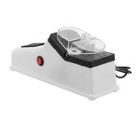 FUNOMOCYA Aiguiseur Électrique Portable Multifonction avec Système de Diamant pour Couteaux de Cuisine Affûteur Sécurisé Couvercle Protecteur Maison et Extérieur