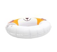 FUNOMOCYA Anneaux de baignade gonflables sur l'eau épaissir de Natation Plage Bague de baignade Gonflable de Piscine Flottant Piscine pour Enfants Flotteur Anneau PVC Jaune