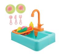 FUNOMOCYA Bain Oiseau Automatique avec Robinet à Circulation Deau Bac Jouets Bassin sans Batterie pour Perruches et Perroquets