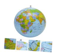 FUNOMOCYA Ballon de Plage Gonflable PVC Forme Globe Terre pour Garçon Fille et Portable Aquatique pour Piscine et Fête Facile à Gonfler et Ranger