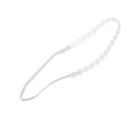 FUNOMOCYA Bandeau Fille avec Perles Accessoire Photo Né et Extensible pour Séances Photos et Occasions Spéciales