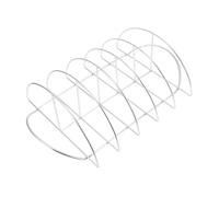 FUNOMOCYA Barbecue INOX Robuste pour Steak et Rôtisserie Support BBQ Acier Inoxydable pour Cuisson Uniforme Plein Air
