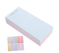 FUNOMOCYA Bloc Notes à Tâches de Blocs Autocollants Planificateur de Travail et Rappels Quotidiens Outils Organisation pour Enseignants et Étudiants pour des Courses