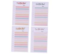 FUNOMOCYA Bloc Notes Adhésifs Multicolores de Stickers Mémos Pratiques Autocollants de Note pour Bureau la Maison et École Adhésif Repositionnable et Décoratif
