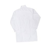 FUNOMOCYA Blouse Blanche Garçon Fille Coton Costume Garçon Fille Uniforme Cosplay Scientifique Large Confortable Facile à Enfiler