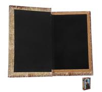 FUNOMOCYA Boîte de Rangement Faux Coffret Camouflé Style Rétro pour Bijoux Souvenirs Discrète et Facile Accès pour Bureau et Maison